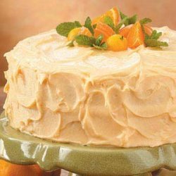 Sunny Orange Layer Cake