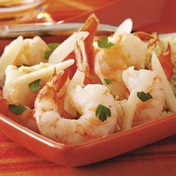 Shrimp Scampi with Lemon Couscous
