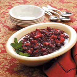 Candied Fruit Cranberry Chutney
