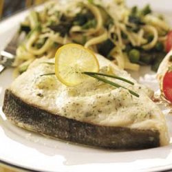 Baked Dill Halibut