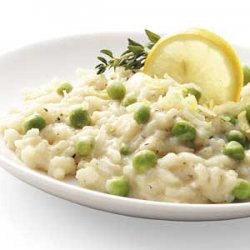 Lemon Risotto with Peas