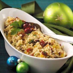 Pine Nut and Cranberry Rice Pilaf