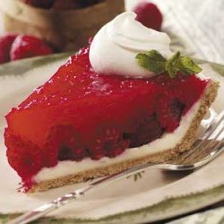 Raspberry Patch Cream Pie