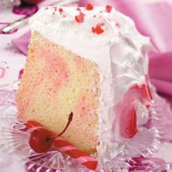Cherry-Swirl Chiffon Cake