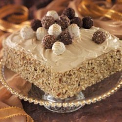 Truffle-Topped Cake