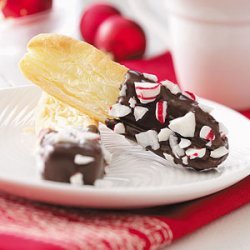 Peppermint Puff Pastry Sticks