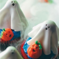 Sugar Ghost Cupcakes