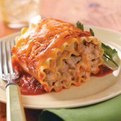 Favorite Lasagna Roll Ups