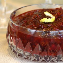 Cranberry and Dried-Cherry Relish