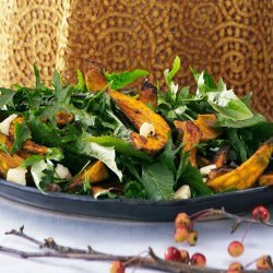 Roasted Squash with Date Relish and Pumpkin Seeds