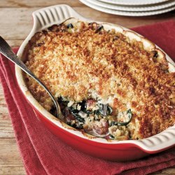 OysterSwiss Chard Gratin with Country Bacon