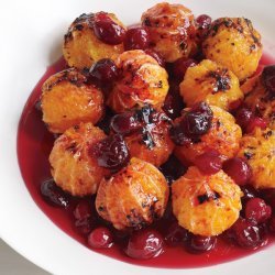 Candied Mandarin Oranges with Cranberries