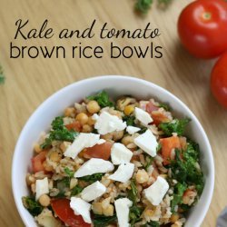 Rice with Kale and Tomatoes