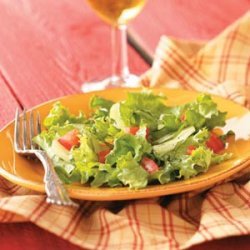 Tossed Salad with Simple Vinaigrette