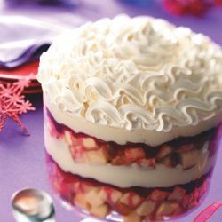 Cranberry-White Chocolate Trifle