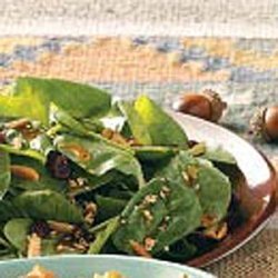 Cranberry-Sesame Spinach Salad