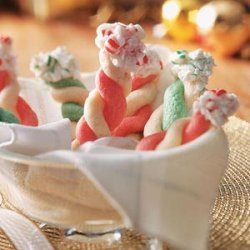 Peppermint Stick Cookies