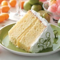 Lime Chiffon Cake