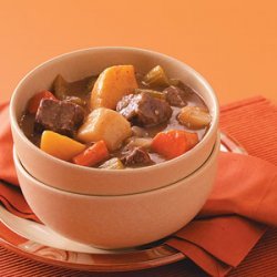 Baked Stew with Root Vegetables