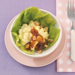Curried Egg Lettuce Cups