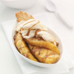 Grilled Pineapple Butterscotch Sundaes