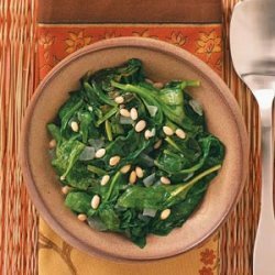 Easy Sauteed Spinach
