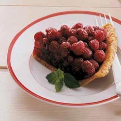 Fresh Raspberry Pie