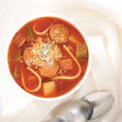 Simple Italian Sausage Soup