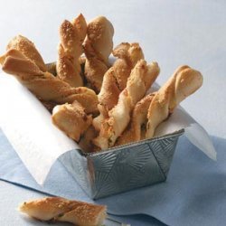 Chive and Cheese Breadsticks