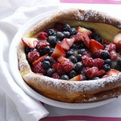 Berry-Topped Puff Pancake