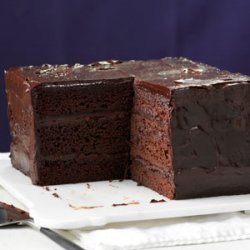 Deep & Dark Ganache Cake