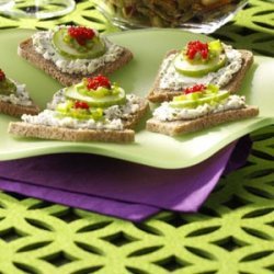 Herbed Cheese Canapes