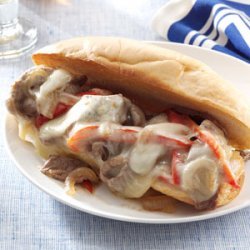 Easy Philly Cheesesteaks