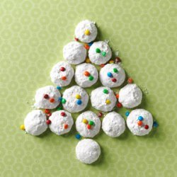 Ginger-Macadamia Nut Snowballs