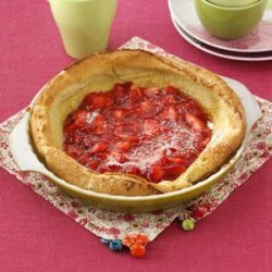 Strawberry Puff Pancake