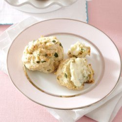 Fluffy Herb Drop Biscuits