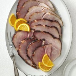 Bourbon-Glazed Ham