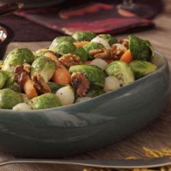 Maple-Dijon Sprout Medley