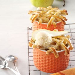 Personal Pear Pot Pies