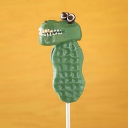 Alligator Cookie Pops