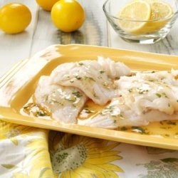 Broiled Fish with Tarragon Sauce
