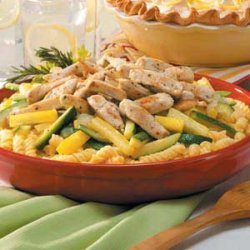 Pasta with Chicken and Squash