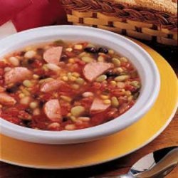 Bean Sausage Soup