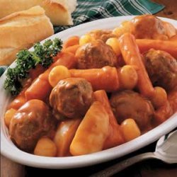 Oven Meatball Stew