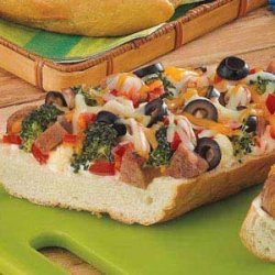 Sausage French Bread Pizza