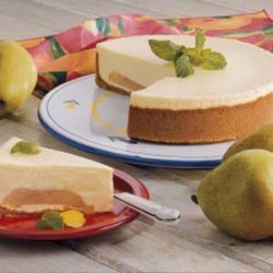 Makeover Pear Cheesecake