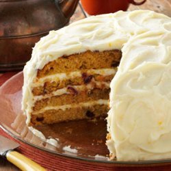 Cranberry-Carrot Layer Cake
