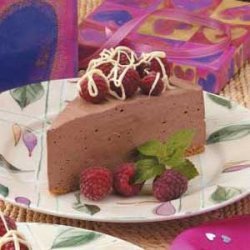 Chocolate and Raspberry Cheesecake