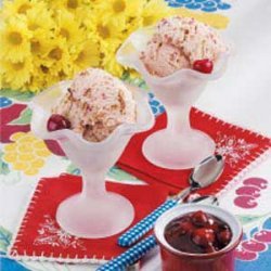 Cherry Crunch Ice Cream