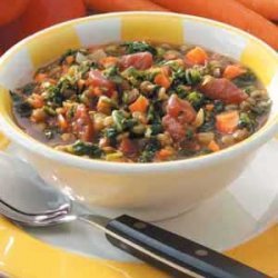 Spinach Lentil Stew